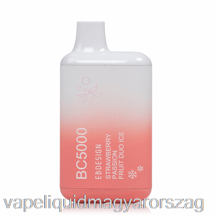 Bc5000 Eldobható Eper Maracuja Duo Ice Vape Folyadék